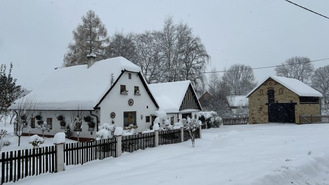 Květná pod sněhem 2023