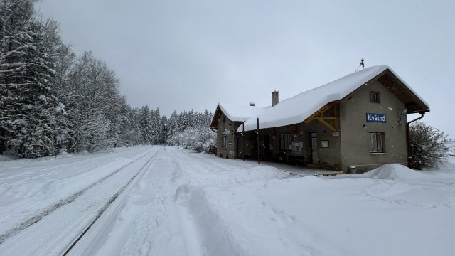 Květná pod sněhem 2023