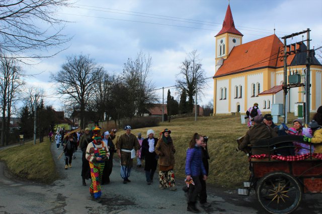 masopustní průvod 2022