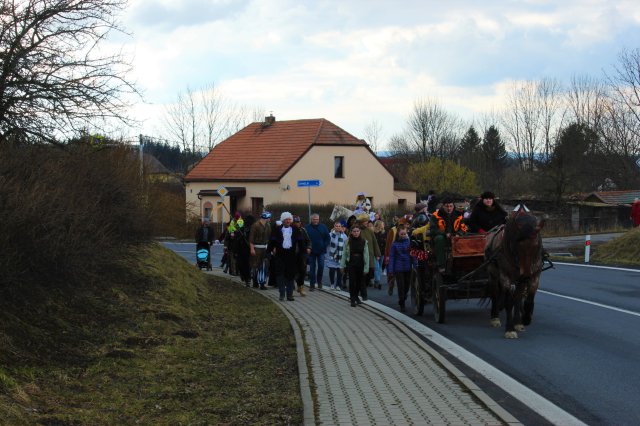 masopustní průvod 2022