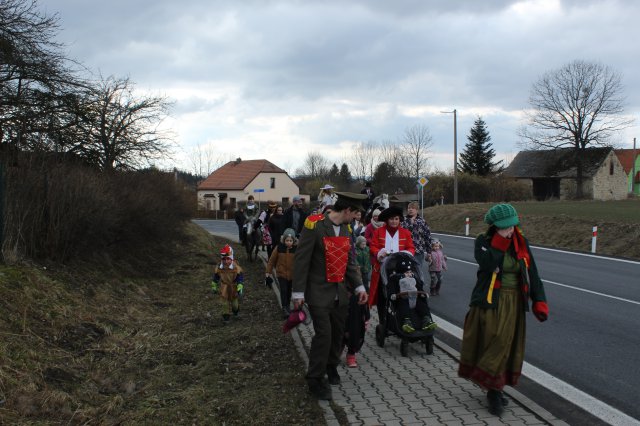 masopustní průvod 2022